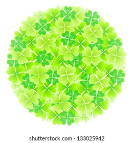 Four Leaf Clover Leaf Bouquet