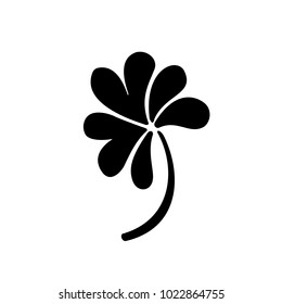 Four leaf clover icon. St Patrick day vector. Vector illustration.
