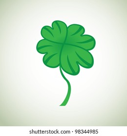 four leaf clover - illustration
