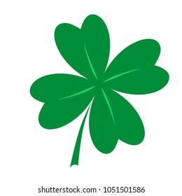 Four Leaf Clover Lack Symbol Vector Stock Vector (Royalty Free ...