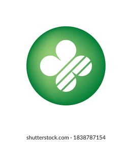 Four Leaf Clover Logo Icon Abstract Stock Vector (Royalty Free ...