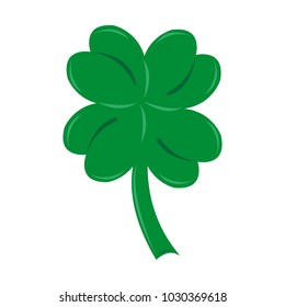 Four Leaf Clover on St. Patrick's Day