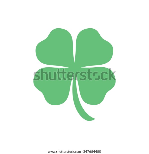 four leaf clover, St\
Patricks day vector
