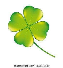 Four leaf clover symbol