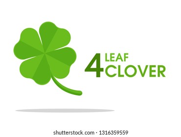 Four leaf clover A symbol of good luck.