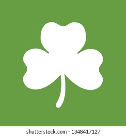 Four Leaf Clover, Three Leaf Clover, Clover, Clover Clipart, March 17th, St. Patrick's Day, Irish, Luck of the Irish, Lucky Symbol, Vector Illustration