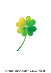 Four leaf clover vector