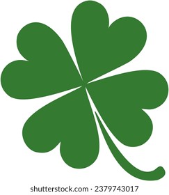 Four Leaf Clover Vector Design