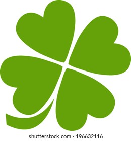 Four leaf clover vector icon