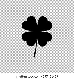 Four leaf clover vector icon