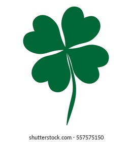 Four leaf clover, vector illustration