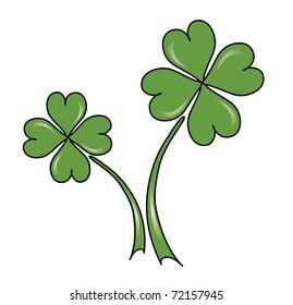 four leaf clovers for St. Patrick's Day