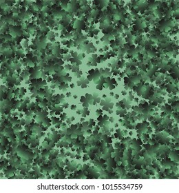 Four leaf cover is a confetti which consist of many isolated elements. Stylish and beautiful four leaf clover. Can be used as poster, border, background, wallpaper, card and etc