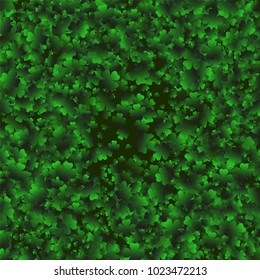 Four leaf cover is a confetti which consist of many isolated elements. Stylish and beautiful four leaf clover. Can be used as poster, border, background, wallpaper, card and etc