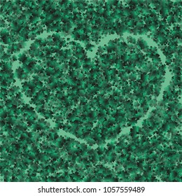 Four leaf cover is a confetti which consist of many isolated elements. Stylish and beautiful four leaf clover. Can be used as poster, border, background, wallpaper, card and etc