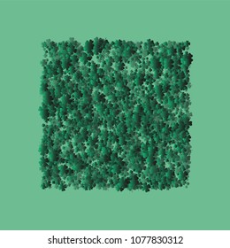 Four leaf cover is a confetti which consist of many isolated elements. Stylish and beautiful four leaf clover. Can be used as poster, border, background, wallpaper, card and etc