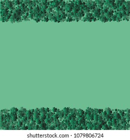 Four leaf cover is a confetti which consist of many isolated elements. Stylish and beautiful four leaf clover. Can be used as poster, border, background, wallpaper, card and etc