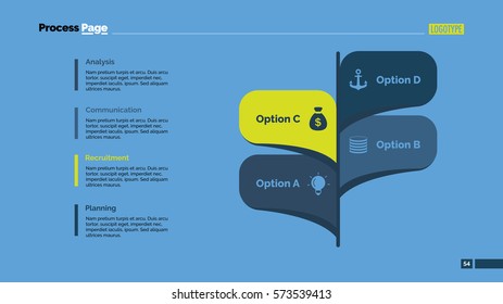 Four Leaves Slide Template
