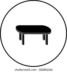 four leg table symbol