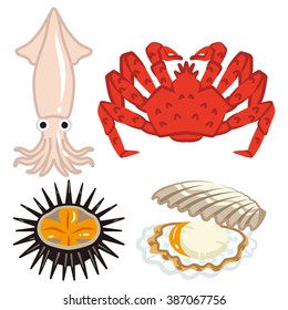 Four marine products set