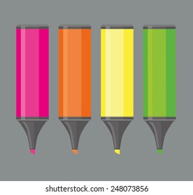 Four markers