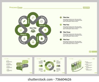Four Marketing Slide Template Set