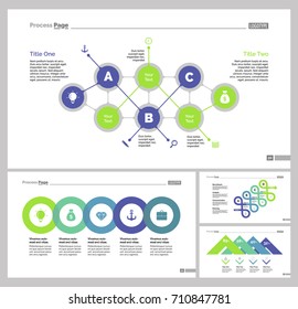 Four Marketing Slide Templates Set