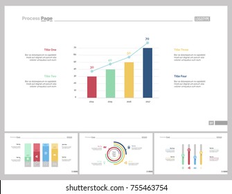 Four Marketing Slide Templates Set