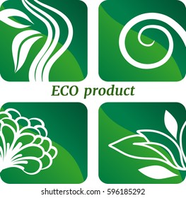 Four natural buttons
