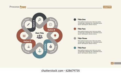 Four Option Parts Slide Template