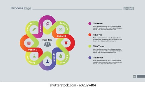 Four Option Parts Slide Template