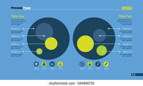 Four Option Strategy Vision Slide Template
