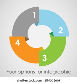 Four options for infographic.
