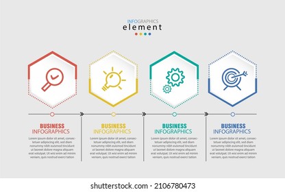 four options infographic template. business infographic template. annual report, magazine, web, internet information template vector illustration Eps10