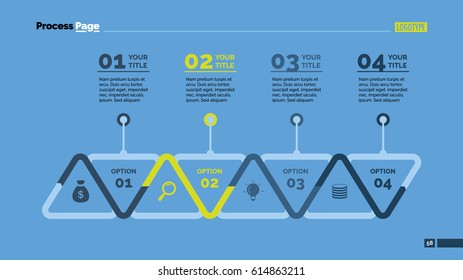 Four Options Plan Slide Template