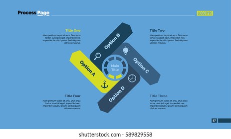 Four Options Slide Template