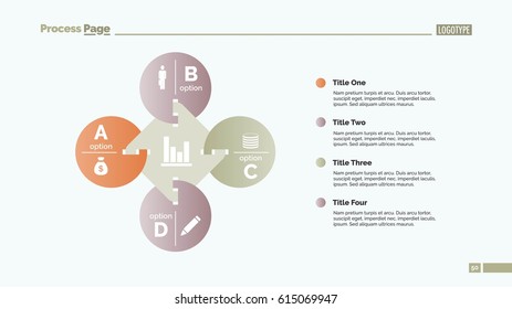 Four Options Slide Template