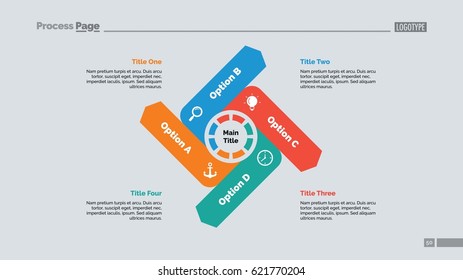 Four Options Slide Template
