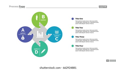 Four Options Slide Template