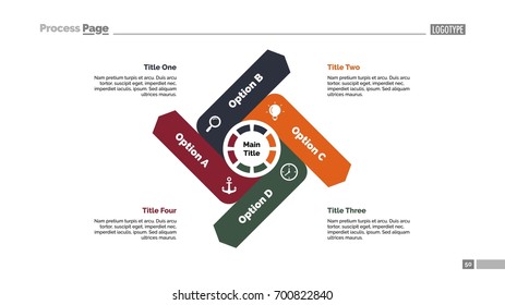 Four Options Slide Template