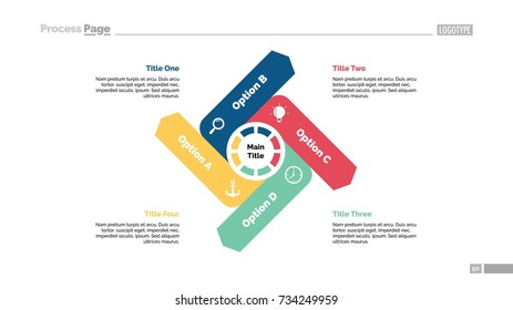 Four Options Slide Template