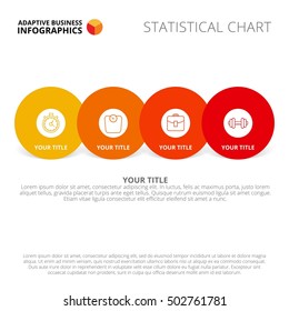 Four Overlapping Circles Slide Template