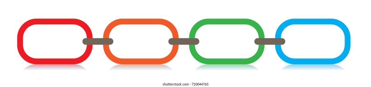 Four Part Chain Graphic