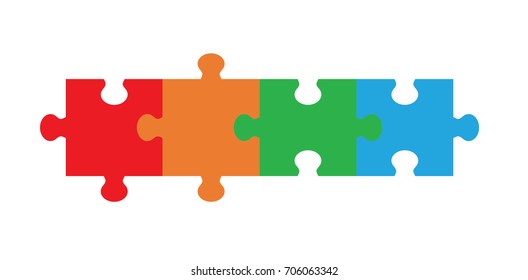 Four Part Puzzle Chain