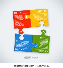 Four parts puzzle
