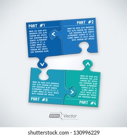 Four parts puzzle