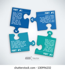 Four parts puzzle