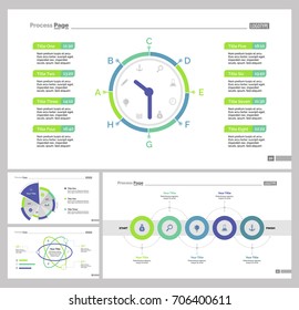 Four Planning Charts Slide Templates Set
