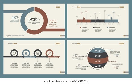 Four Planning Slide Templates Set