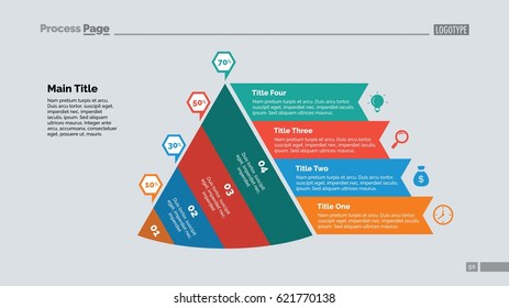 Four Points Comparison Slide Template Stock Vector (Royalty Free ...